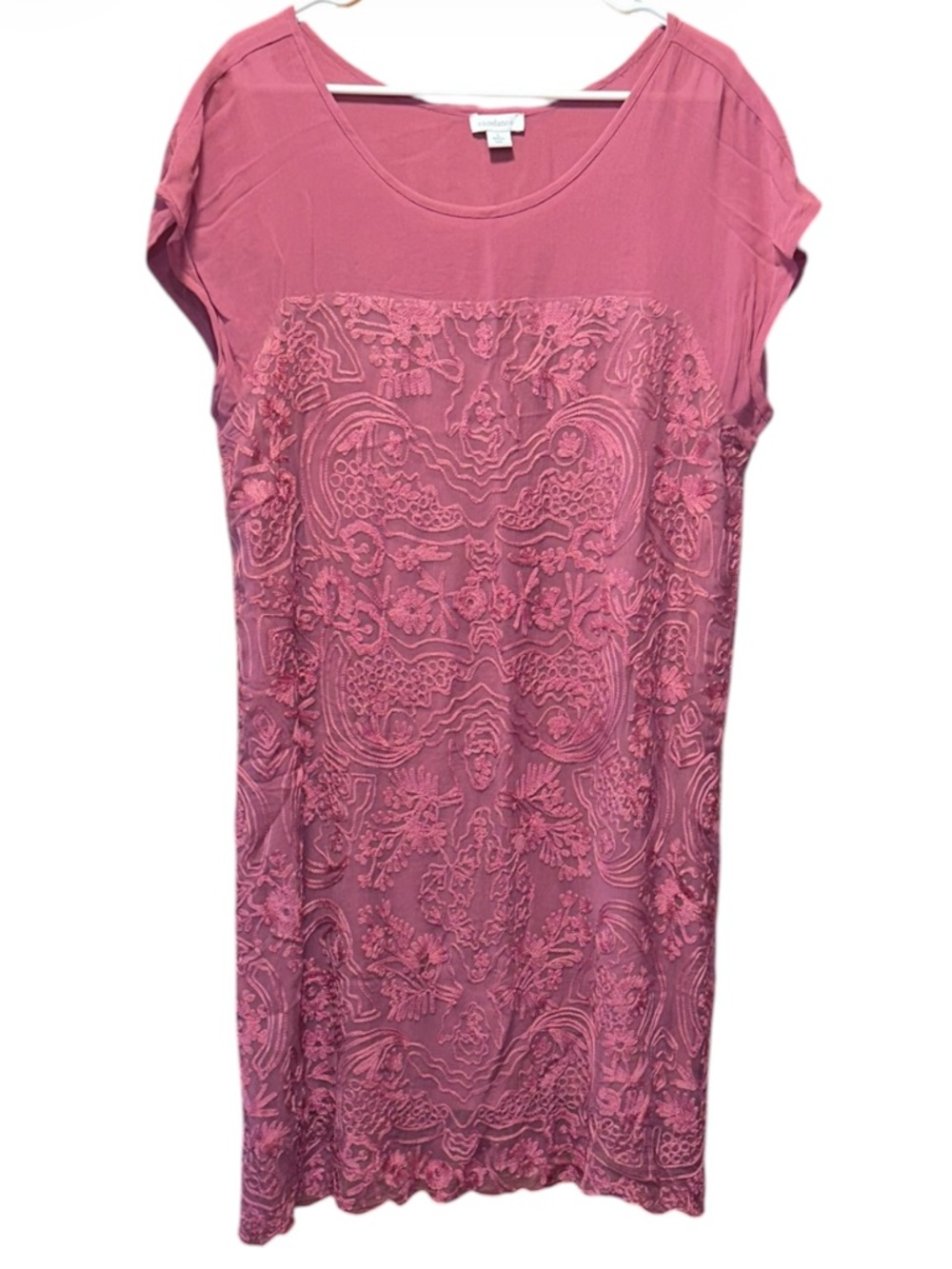 Sundance Mauve Scoop Neck Blouse